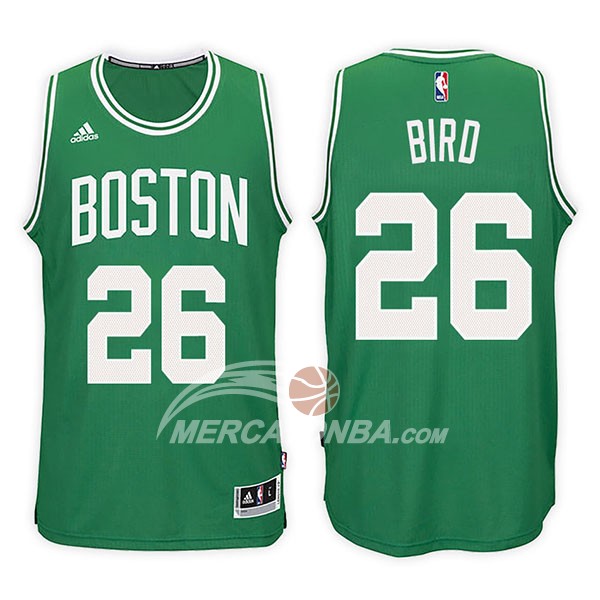 Maglia NBA Boston Celtics Jabari Bird Road Kelly 2017-18 Verde